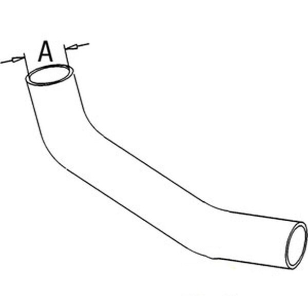 Aftermarket Upper Radiator Hose Fits Case-IH Tractor Models 660 2" ID 372640R1 - main